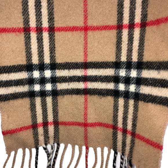 Burberry London Nova Plaid Check wool Classic Scarf - Picture 5 of 5